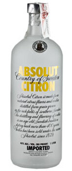 Absolut Citron 1 lit