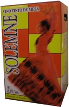 Solemne Rött Vin  Bag in Box 10 lit