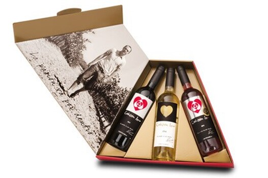 Pack Bodega Iniesta Triangulo Blanc-Rosat-Negre (3 st)