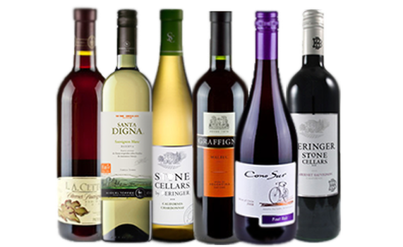 Amerikanskt vinpaket