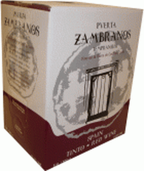 Puerta Zambranos Rött Vin 5 lit Bag in Box