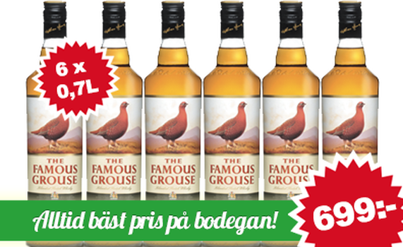 Famous Grouse Paket 6 x 70 cl