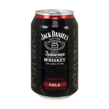 Jack Daniels och Cola (12 x 33 cl)