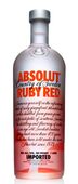 Absolut Ruby Red 1 lit